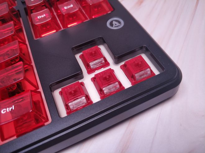 手感好：黑爵MK87无线游戏机械键盘开元ky棋牌三模屏显颜值高好用不贵(图4)